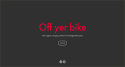 Desktop Screenshot of offyerbike.com
